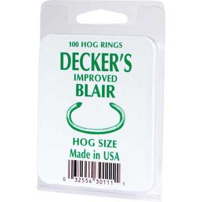 Decker Blair Steel Hog Ring (100-Pack)