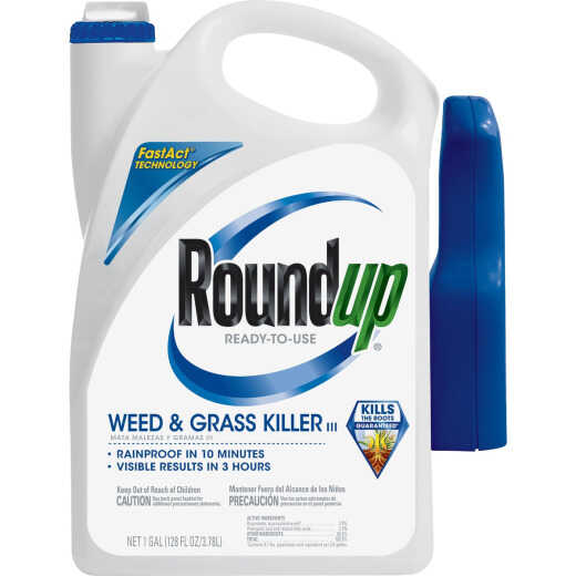 Roundup 1 Gal. Ready-To-Use Trigger Spray Weed & Grass Killer III