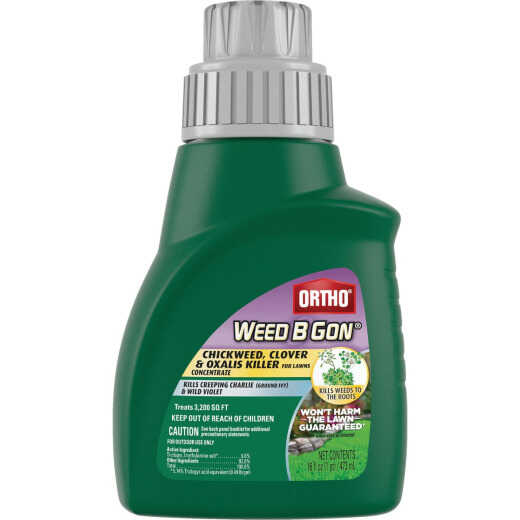 Ortho Weed B Gon 16 Oz. Concentrate Chickweed, Clover, and Oxalis Killer