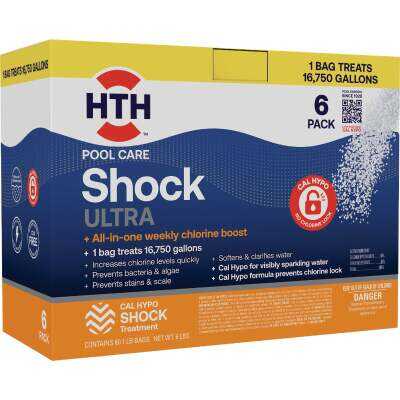 HTH Pool Care 1 Lb. Shock Ultra Granule (6-Pack)